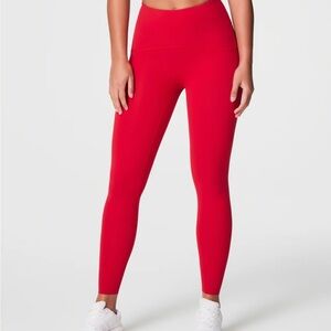 SPANX Booty Boost Leggings Tulip Pink S High Rise Sculpt NWT